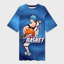 Женская длинная футболка Kuroko no Basuke Kuroko Tetsuya