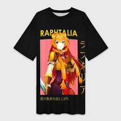 Женская длинная футболка Восхождение героя щита - Рафталия