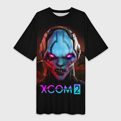 Женская длинная футболка X-COM 2 Aliens