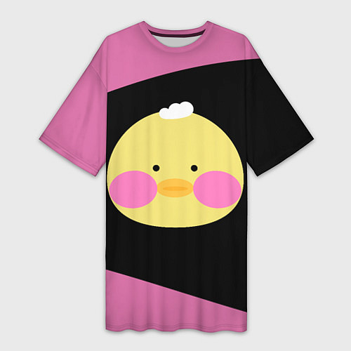 Женская длинная футболка ЛАЛАФАНФАН Графика / 3D-принт – фото 1