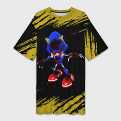 Футболка женская длинная CОНИК ЭКЗЕ - Яркий, цвет: 3D-принт