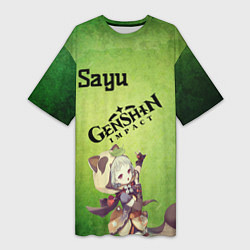 Женская длинная футболка Sayu!