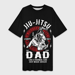 Женская длинная футболка Джиу Джитсу Jiu Jitsu