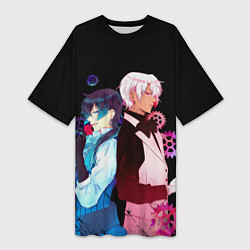 Футболка женская длинная Мемуары, цвет: 3D-принт