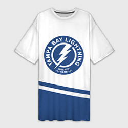 Женская длинная футболка Tampa Bay Lightning NHL