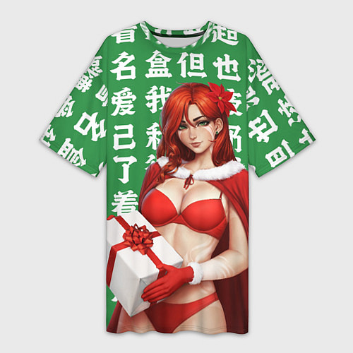 Женская длинная футболка Винрейнджер WR Дота 2 / 3D-принт – фото 1