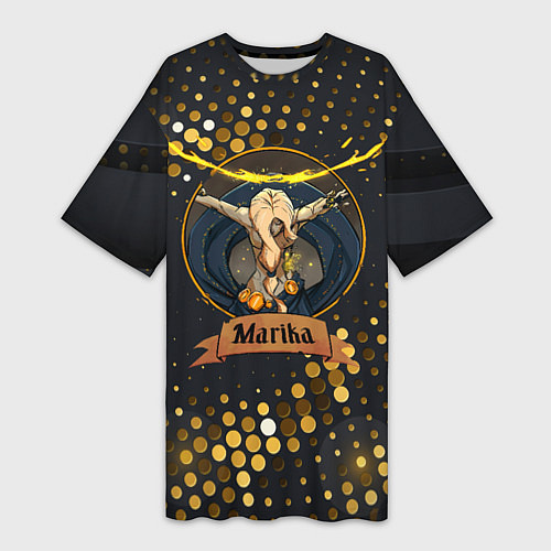 Женская длинная футболка Elden Ring Marika Марика / 3D-принт – фото 1