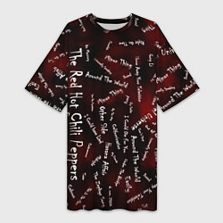 Женская длинная футболка Red Hot Chili Peppers - 2022