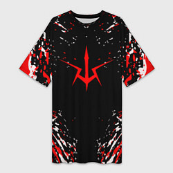 Футболка женская длинная Code geass, цвет: 3D-принт