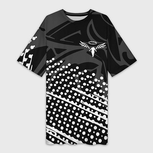 Женская длинная футболка Токийские мстители Tokyo Revengers / 3D-принт – фото 1