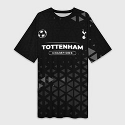 Женская длинная футболка Tottenham Форма Champions