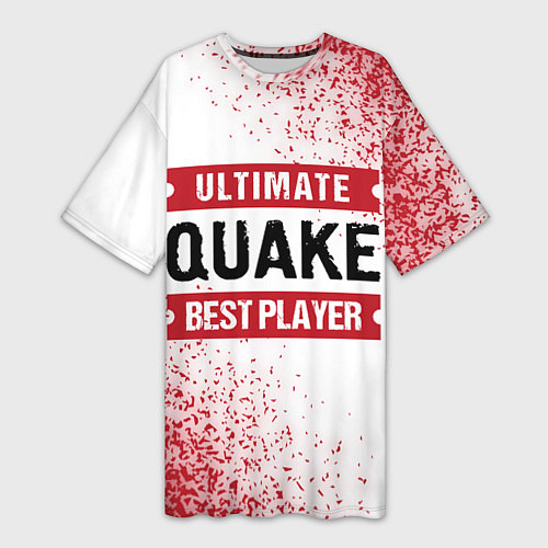 Женская длинная футболка Quake Ultimate / 3D-принт – фото 1
