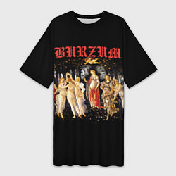 Женская длинная футболка Burzum - Mythic Dawn