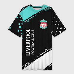 Женская длинная футболка Liverpool footba lclub