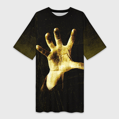 Женская длинная футболка System of a Down дебютный альбом / 3D-принт – фото 1