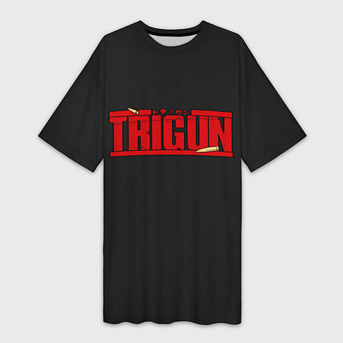 Женская длинная футболка Триган гуманоидный тайфун / 3D-принт – фото 1