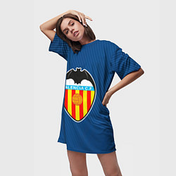 Футболка женская длинная Valencia Sport, цвет: 3D-принт — фото 2