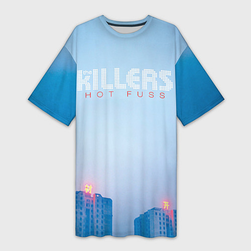 Женская длинная футболка Hot Fuss - The Killers / 3D-принт – фото 1