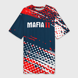 Женская длинная футболка Mafia краска