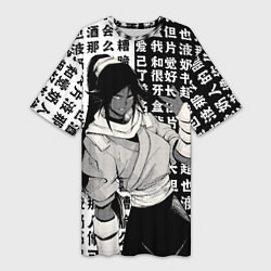 Женская длинная футболка Йоруичи Шихоин - Блич