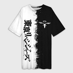 Женская длинная футболка Токийские мстители : Банда Вальгала