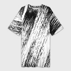 Женская длинная футболка Мокрый асфальт