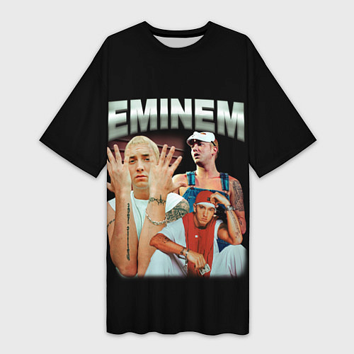Женская длинная футболка Eminem Slim Shady / 3D-принт – фото 1