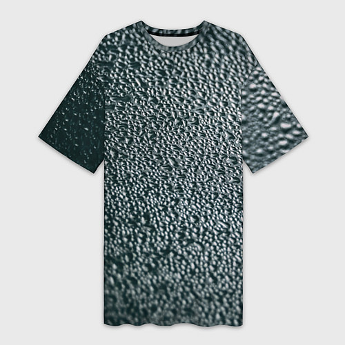 Женская длинная футболка Текстура воды крупным планом / 3D-принт – фото 1