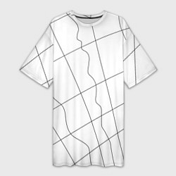 Женская длинная футболка Перспектива