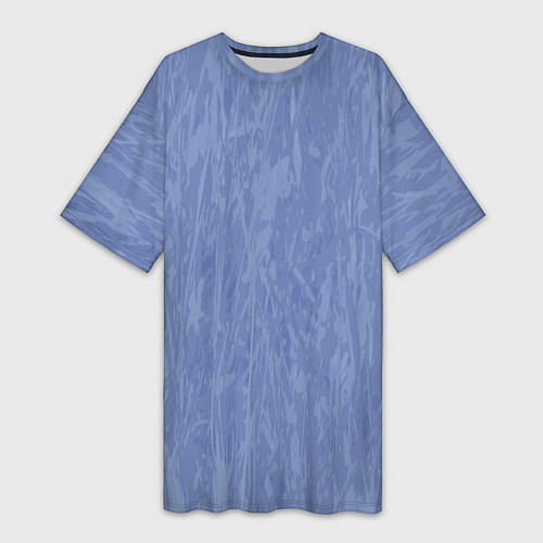 Женская длинная футболка Текстура лавандовый / 3D-принт – фото 1