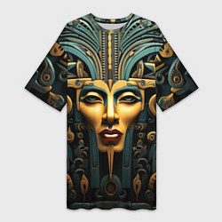 Женская длинная футболка Египетские фараоны