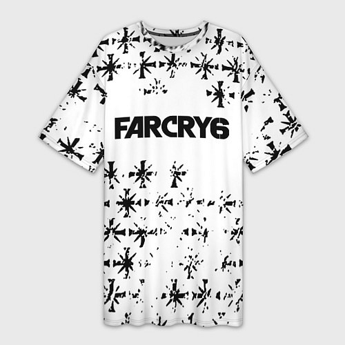 Женская длинная футболка Farcry 6 символика из игры / 3D-принт – фото 1