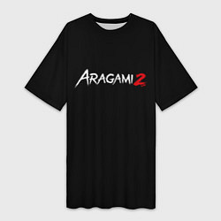 Женская длинная футболка Aragami