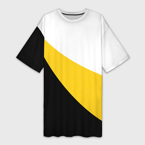 Женская длинная футболка Сокрушу пред ним врагов его большая хризма / 3D-принт – фото 1