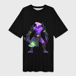 Футболка женская длинная Void Dota 2, цвет: 3D-принт