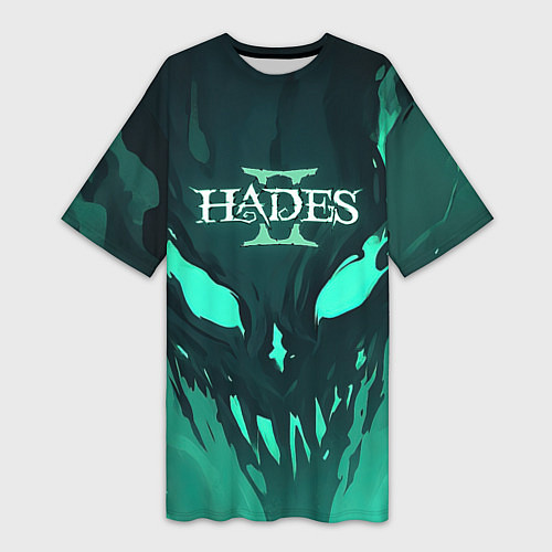 Женская длинная футболка По мотивам игры Hades 2 / 3D-принт – фото 1