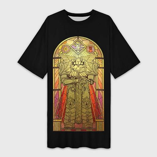Женская длинная футболка Warhammer 40k - art / 3D-принт – фото 1