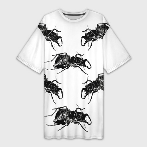 Женская длинная футболка Mezzanine album / 3D-принт – фото 1