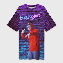 Женская длинная футболка DURSLAG