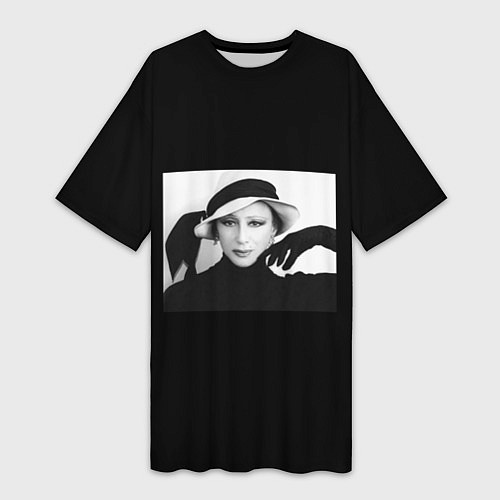 Женская длинная футболка Maya Plisetskaya / 3D-принт – фото 1