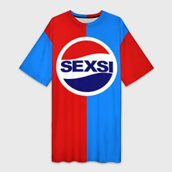 Женская длинная футболка Sexsi Pepsi