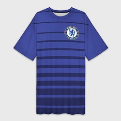 Женская длинная футболка Chelsea: Drogba