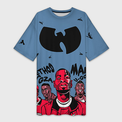 Женская длинная футболка Wu-Tang Clan: Method Man / 3D-принт – фото 1