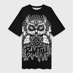 Женская длинная футболка BMTH Owl