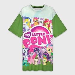 Женская длинная футболка My Little Pony