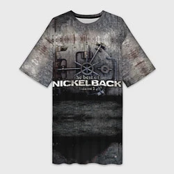 Женская длинная футболка Nickelback Repository