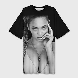 Женская длинная футболка Beyonce Eyes