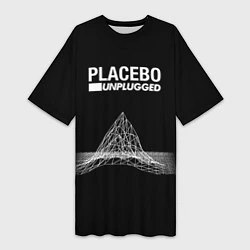 Женская длинная футболка Placebo: Unplugged