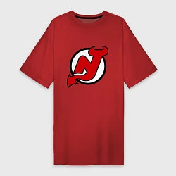 Женская футболка-платье New Jersey Devils
