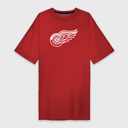 Женская футболка-платье Detroit Red Wings